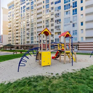 стильна в сучасному комплексі метро нивки Апартаменты